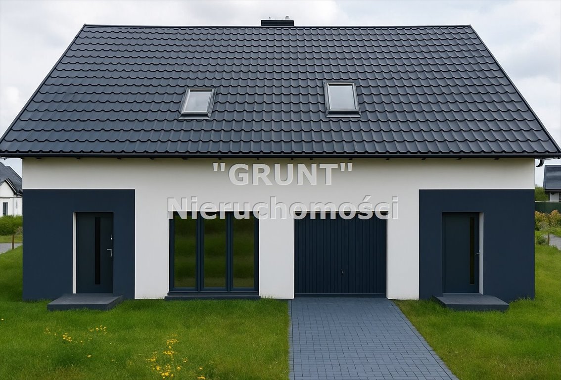 Zapraszam do nowoczesnego bliźniaka z garażem i energooszczędnymi rozwiązaniami Brzeźno  113m2 Foto 1