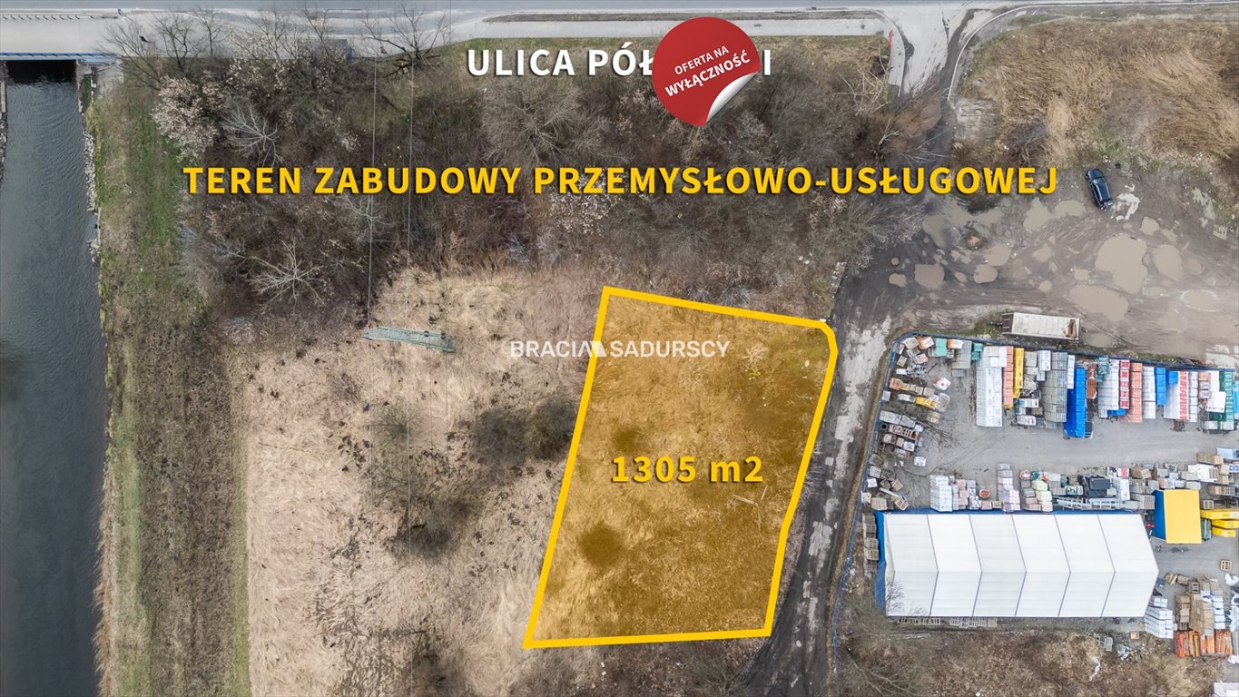 Działka inwestycyjna na sprzedaż Kraków, Podgórze, Rybitwy, Półłanki  1 305m2 Foto 3