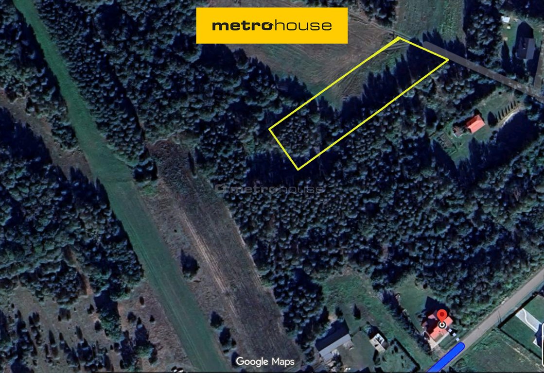 Działka 4001 m² z decyzją zabudowy, media, blisko S17 Wygoda  4 001m2 Foto 1