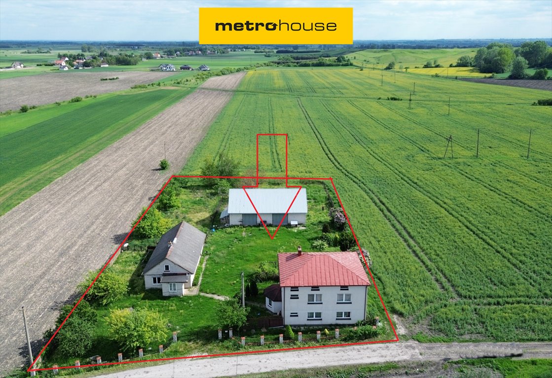Przestronny dom 180 m² z dużą działką i ziemią rolną Chotelek  180m2 Foto 1