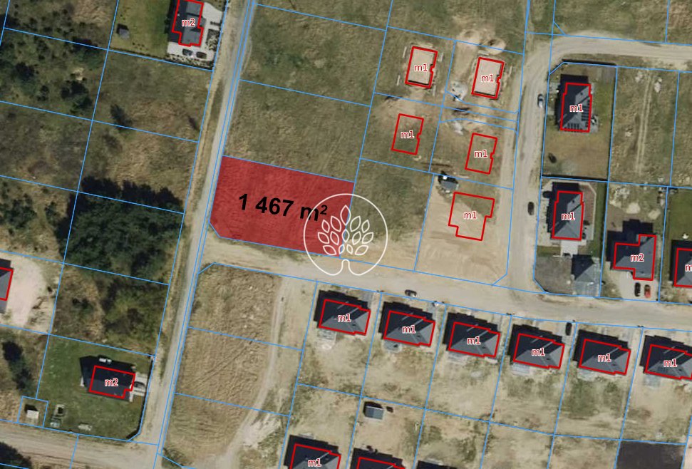 Działka rolna na sprzedaż Łochowo  1 467m2 Foto 1