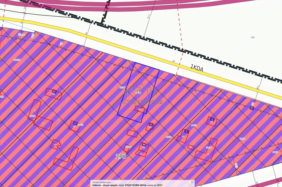 Działka 2000 m² pod obiekty produkcyjne - Halinów Stary Konik, Terespolska  2 000m2 Foto 1