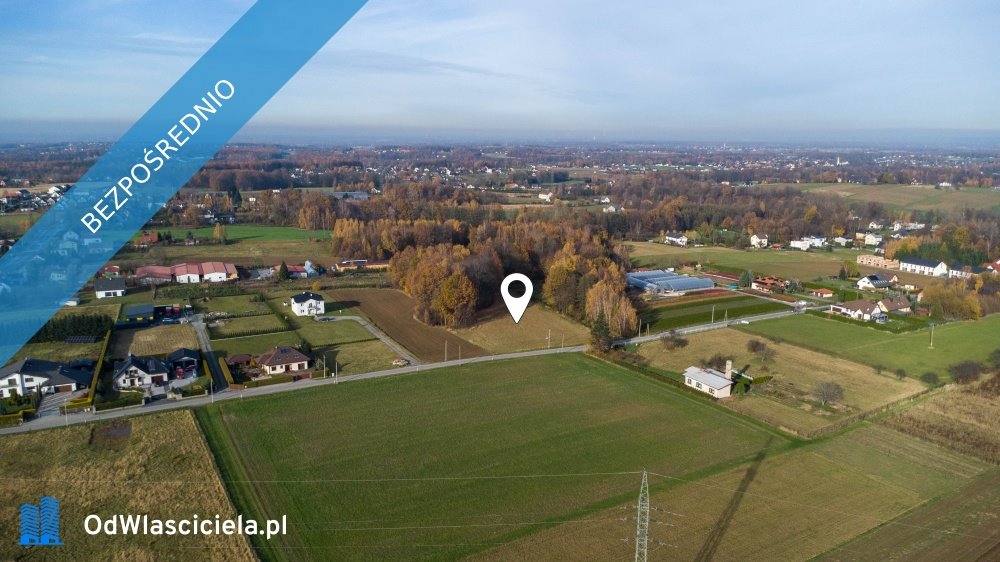 Działka budowlana z widokiem na góry, blisko Bielska Bielsko-Biała, Hałcnów, Wyzwolenia  1 203m2 Foto 1