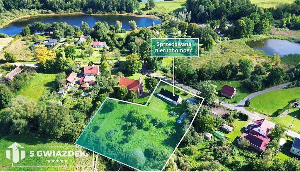 Dom Kusowo - 4090 m² działki, blisko jezior i lasów Kusowo  4 090m2 Foto 1