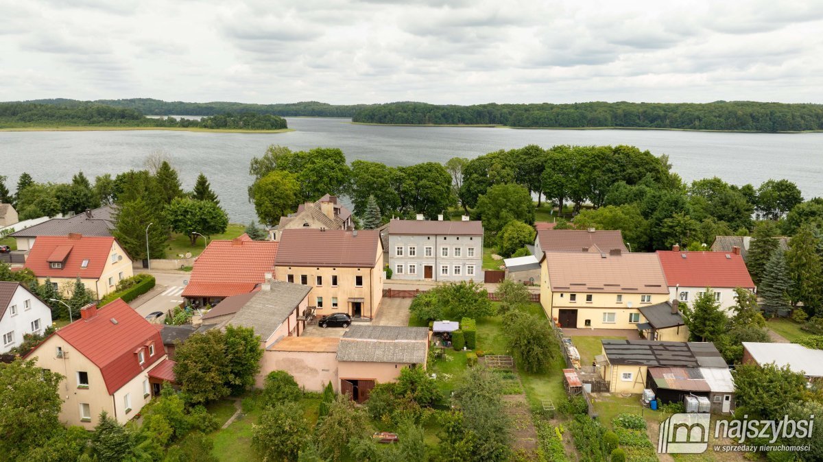 Bezczynszowe dwupoziomowe mieszkanie z garażem i widokiem na jezioro Ińsko, Przybrzeżna  86m2 Foto 1