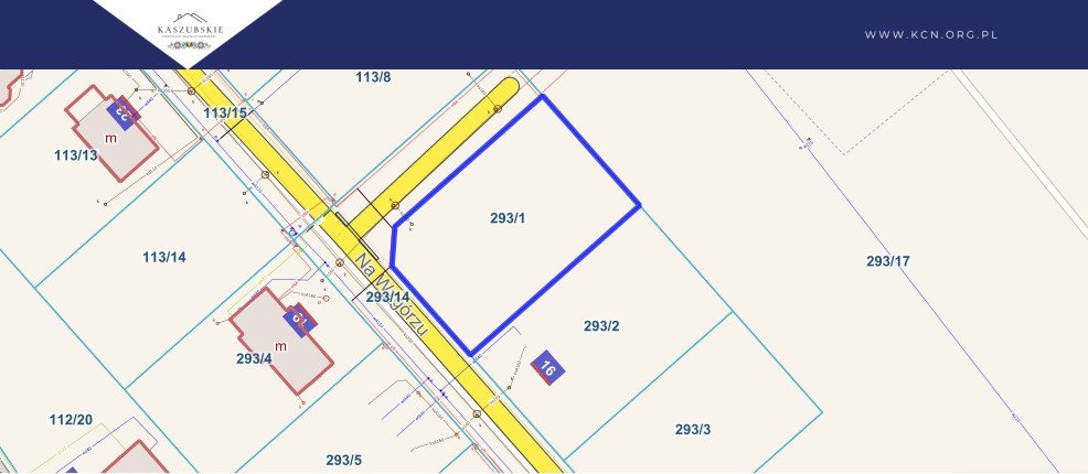 Działka budowlana na sprzedaż Pępowo, Na Wzgórzu  1 025m2 Foto 1