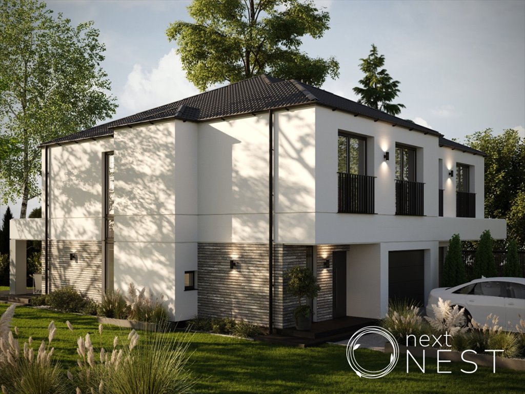 Połówka domu 144,89 m2 w Krępie – bez PCC, garaż, nowoczesny design Krępa, Długa  145m2 Foto 1