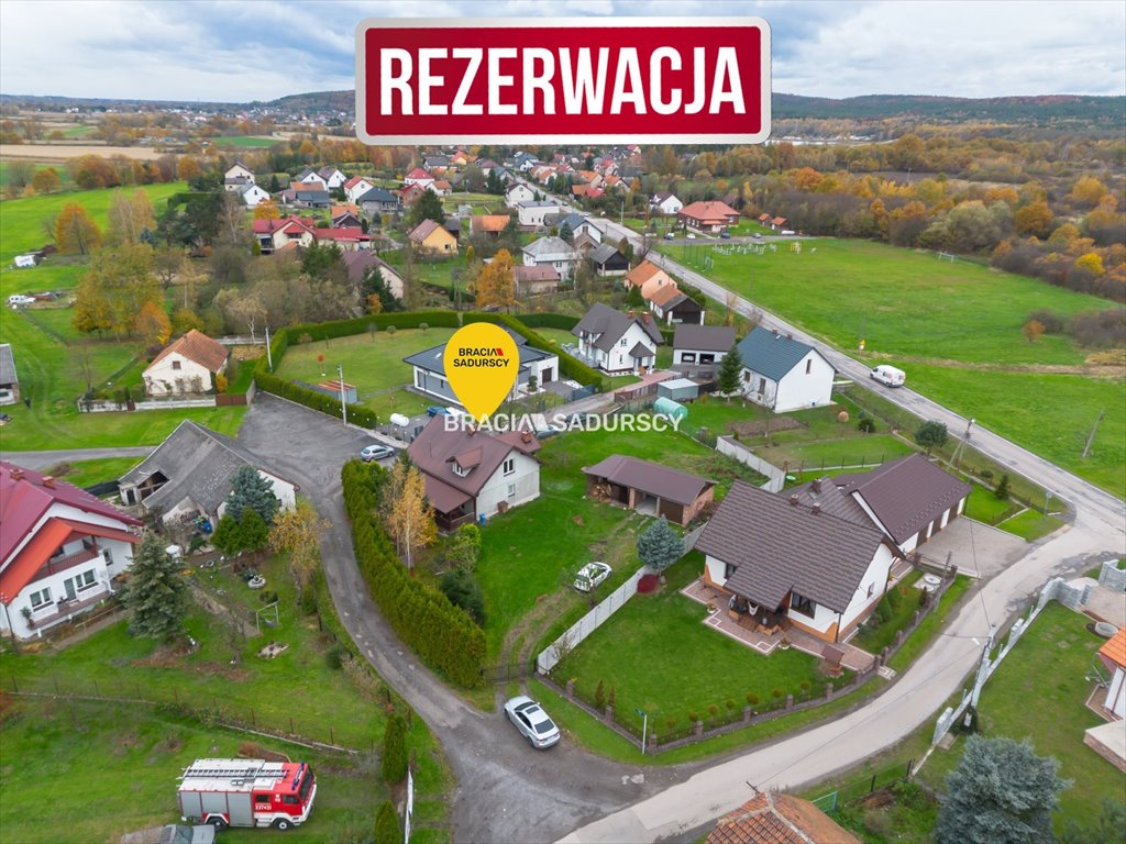 Dom na wsi z dużym garażem i tarasem 115 m2 Kłokoczyn, Wesoła  115m2 Foto 1