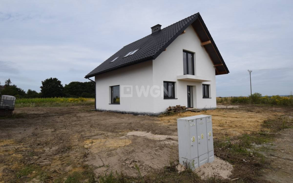 Nowoczesny dom w stanie surowym zamkniętym, 187 m2, taras Turów, Turów  187m2 Foto 1