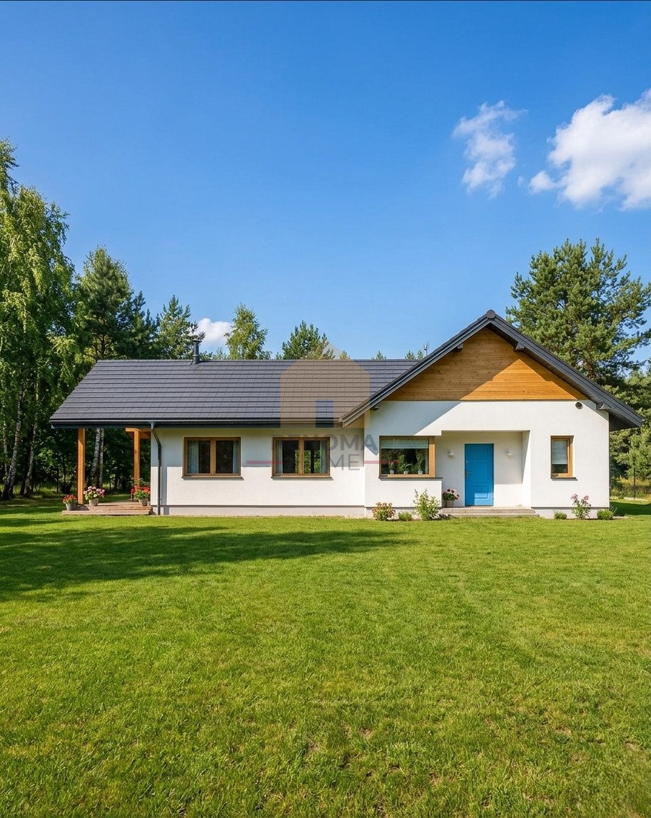 Działka budowlana 2497 m² z projektem domu w Czernikowicach Czernikowice  2 497m2 Foto 1