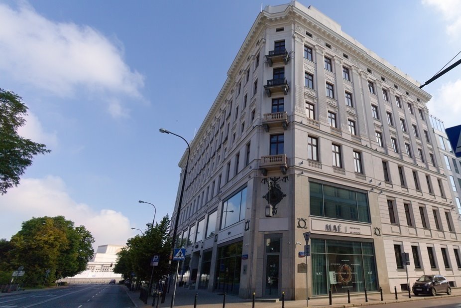 Biuro klasy A z historią i parkingiem w centrum Warszawy Warszawa, Śródmieście, pl. Stanisława Małachowskiego  652m2 Foto 1