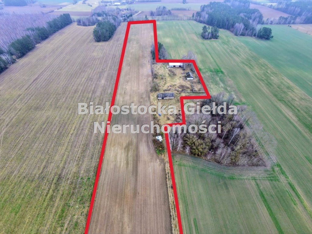 Siedlisko 3,4 ha z budynkami i mediami - zapraszam Szumowo  40 000m2 Foto 1