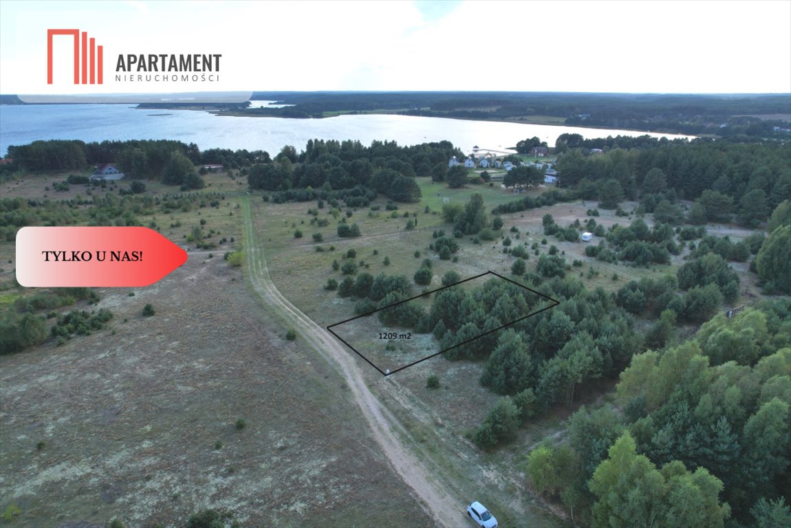 Działka 1209 m² pod zabudowę rekreacyjną blisko jeziora Swornegacie  1 209m2 Foto 1