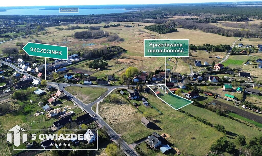 Dom z dużą działką i możliwością działalności w Gwda Mała Gwda Mała  2 207m2 Foto 1