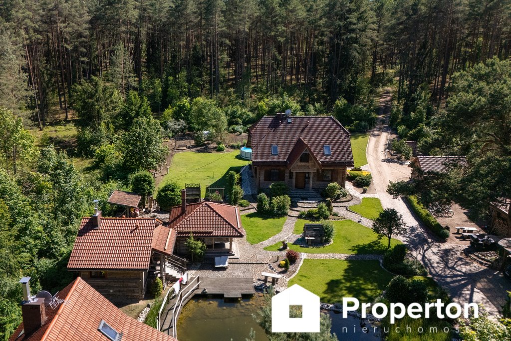 Unikalna posiadłość z 3 domami na 45 arach w Grzybowcach Grzybowce  45 000m2 Foto 1