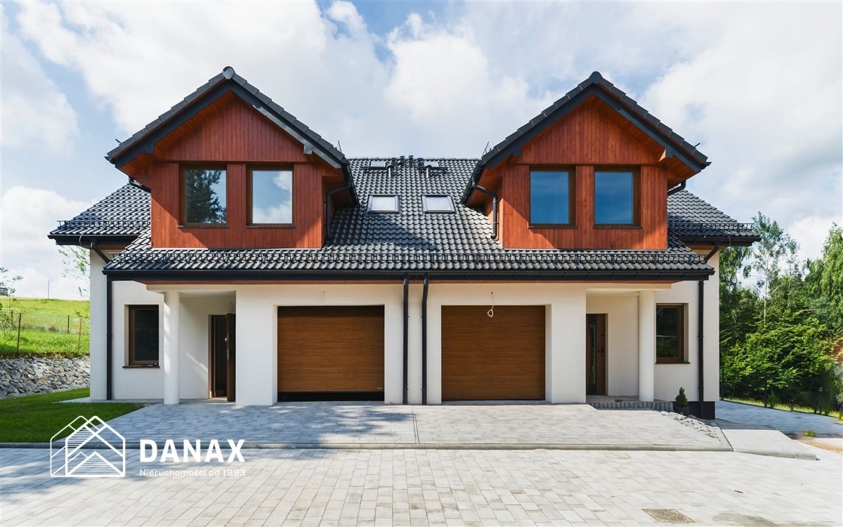 Nowoczesny dom 5 pokoi z garażem, ogrzewanie pompa ciepła Krzyszkowice  173m2 Foto 1