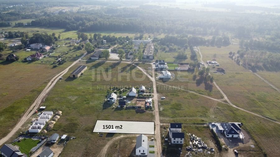 Działka budowlana na sprzedaż Grzepnica  1 501m2 Foto 2