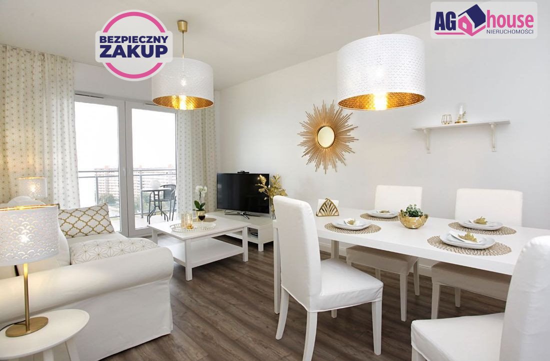 Polecam 2-pokojowy apartament z panoramicznym widokiem na morze Gdańsk, Obrońców Wybrzeża  43m2 Foto 1