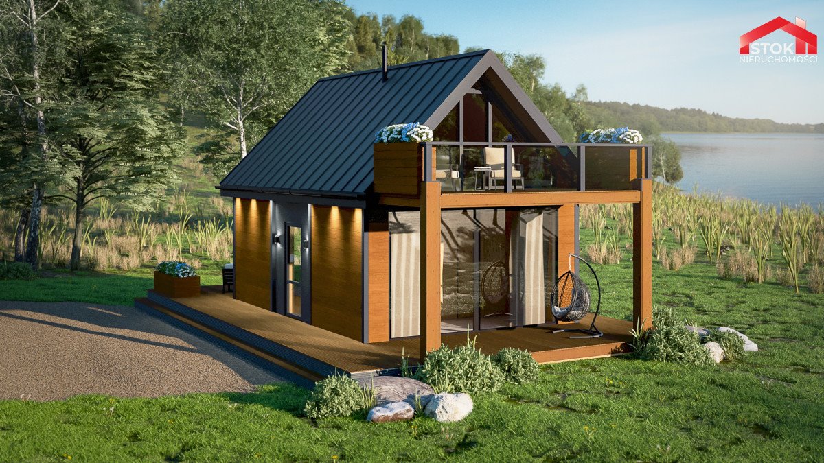 Nowoczesny dom modułowy 45 m² w Rospudzie - polecam! Nieszki  45m2 Foto 1