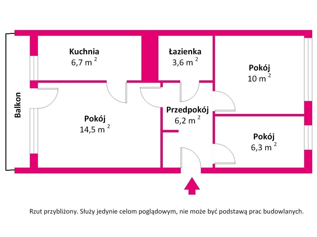 Mieszkanie trzypokojowe na sprzedaż Warszawa, Ostrobramska  48m2 Foto 14