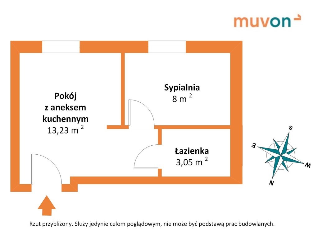 Mieszkanie dwupokojowe na sprzedaż Łódź, Bałuty, Zgierska  24m2 Foto 12