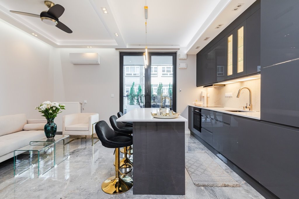 Luksusowy apartament z tarasem 85 m² w centrum Warszawy Warszawa, Śródmieście, Grzybowska  75m2 Foto 1