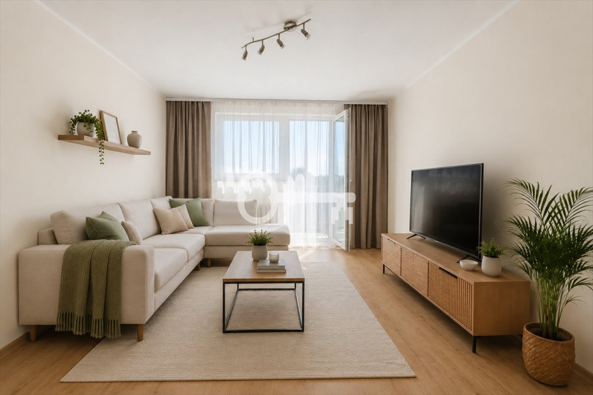 Przestronne 2 pokoje z balkonem, po remoncie, widok na południowy zachód Poznań, Grunwald, Olszynka  48m2 Foto 1
