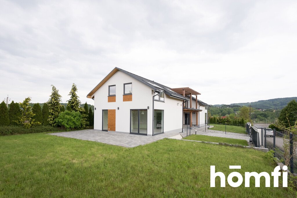 Nowoczesny 5-pokojowy dom z widokiem na Jezioro Mucharskie Dąbrówka  114m2 Foto 1