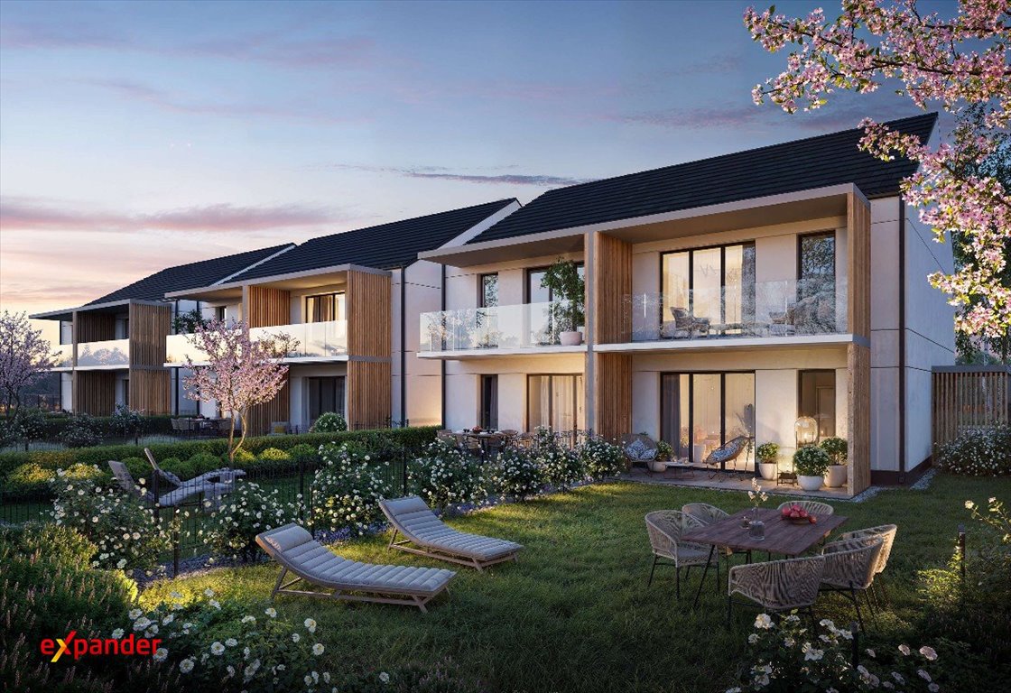 Nowoczesne 3 pok. z ogrodem, osiedle kameralne, blisko Wrocławia Siechnice, Henryka III  52m2 Foto 1