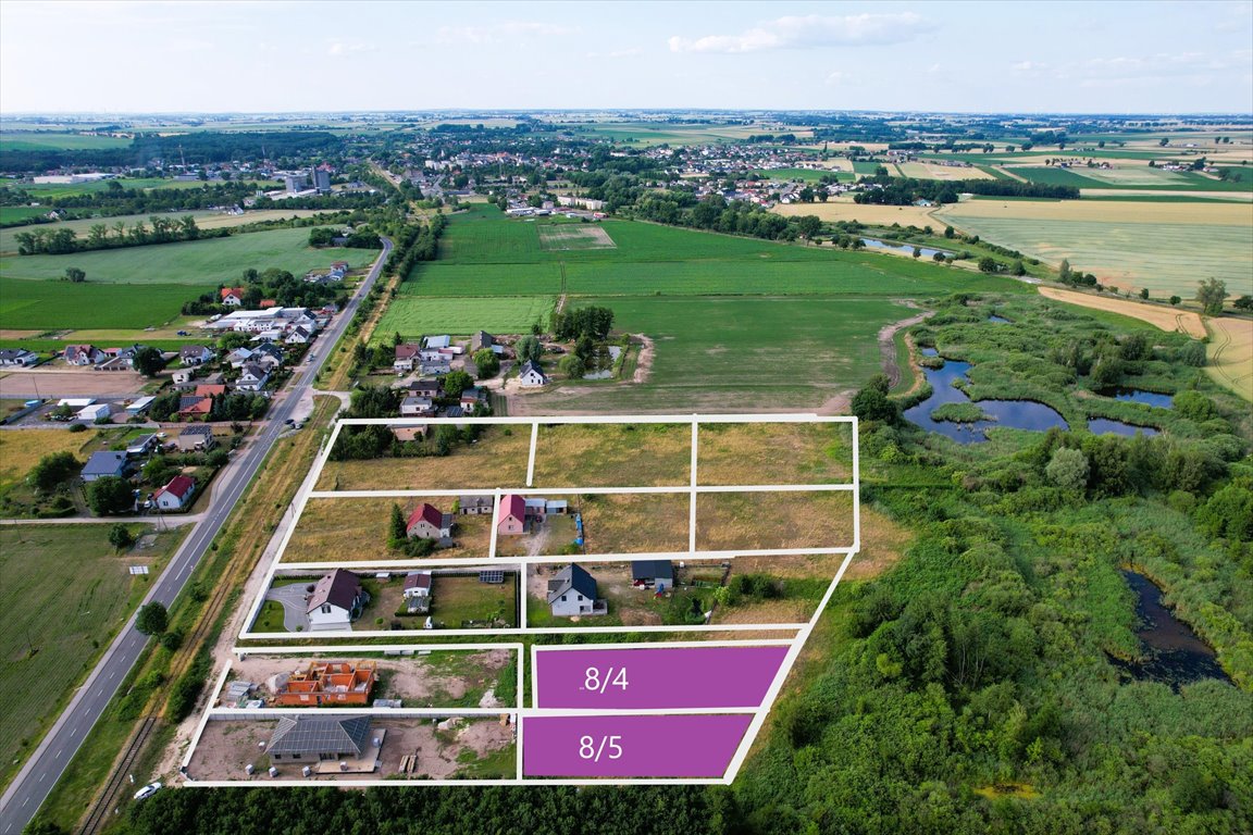 Do sprzedania działka budowlana 1400 m² z mediami i lasem Janowiec Wielkopolski  1 400m2 Foto 1
