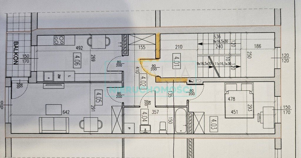 Mieszkanie trzypokojowe na sprzedaż Grodzisk Mazowiecki  65m2 Foto 19