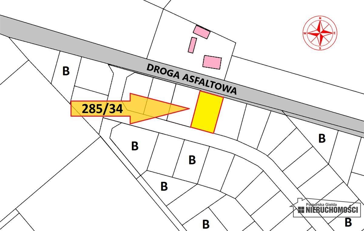 Działka budowlana na sprzedaż Tarnina  702m2 Foto 7