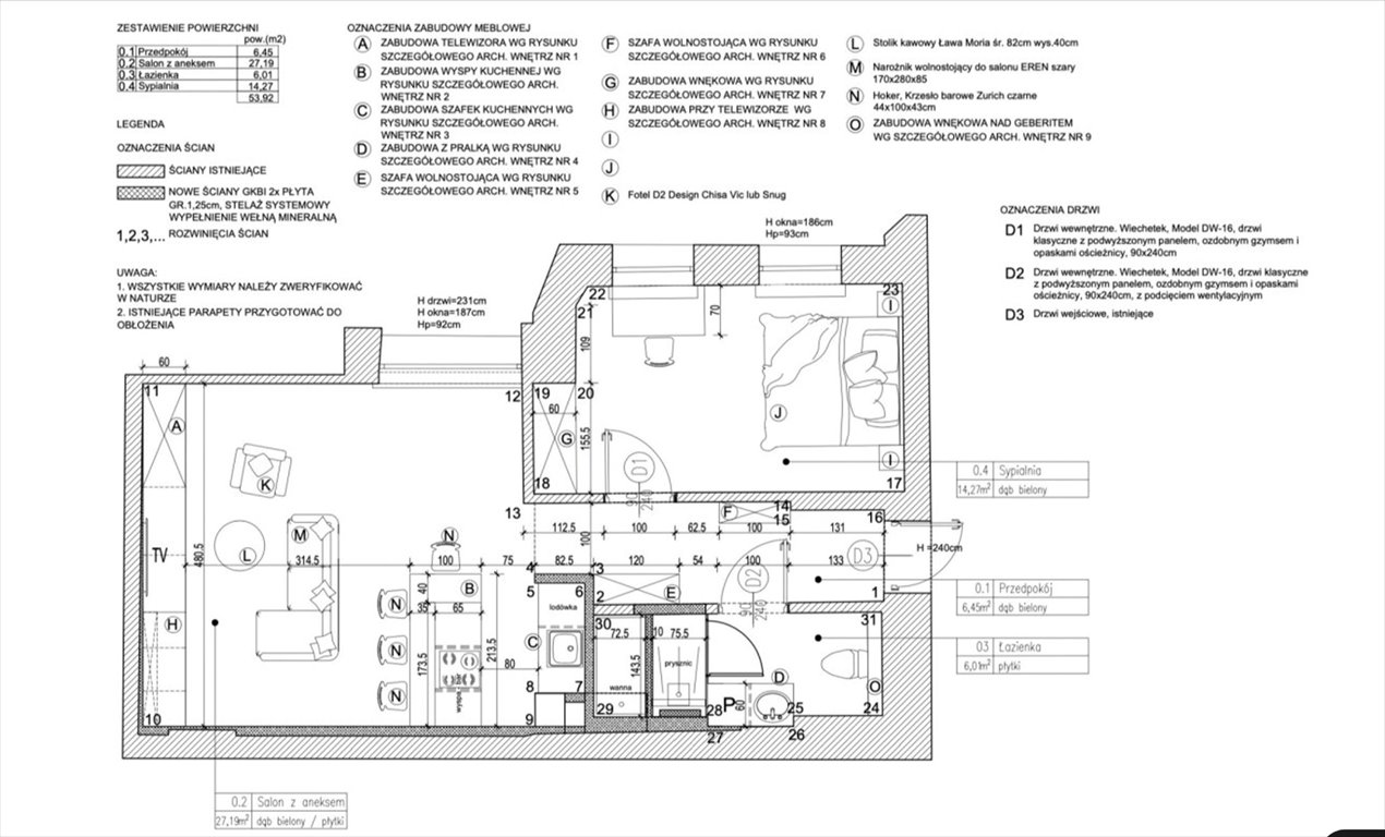 Mieszkanie dwupokojowe na wynajem Warszawa, Śródmieście, Stanisława Noakowskiego  54m2 Foto 2