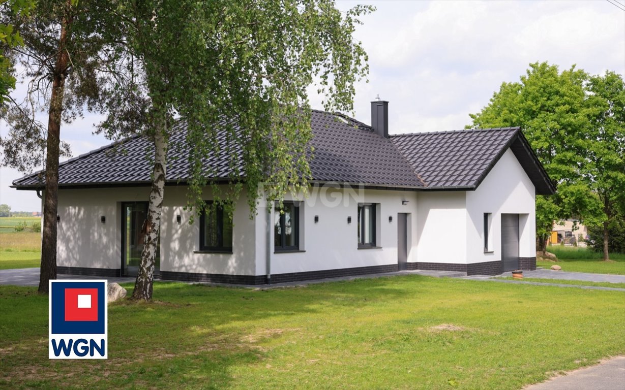 Nowoczesny dom 125 m2 z dużą działką i garażem Niegosławice, Niegosławice  125m2 Foto 1