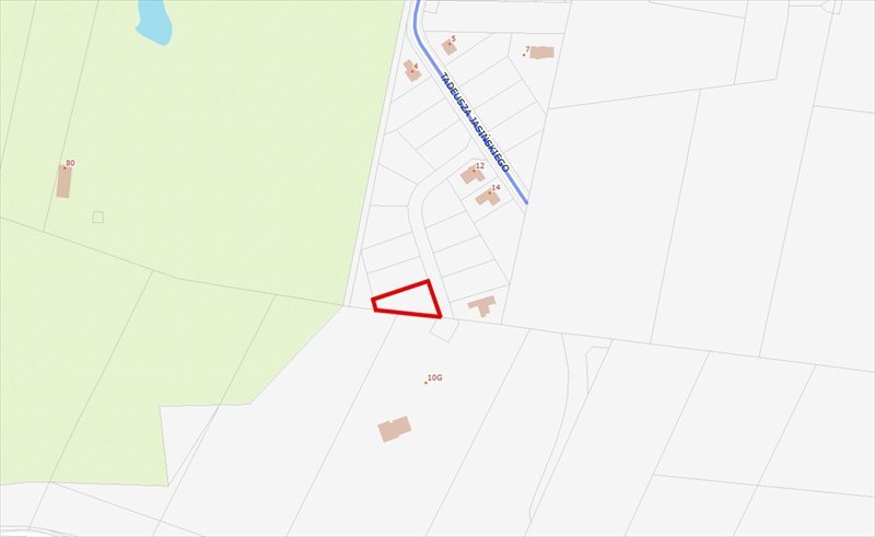 Działka budowlana na sprzedaż Gdańsk, Jasień, Tadeusza Jasieńskiego 831m2 Foto 1 Działka budowlana na sprzedaż Gdańsk, Jasień, Tadeusza Jasieńskiego 831m2 Foto 1