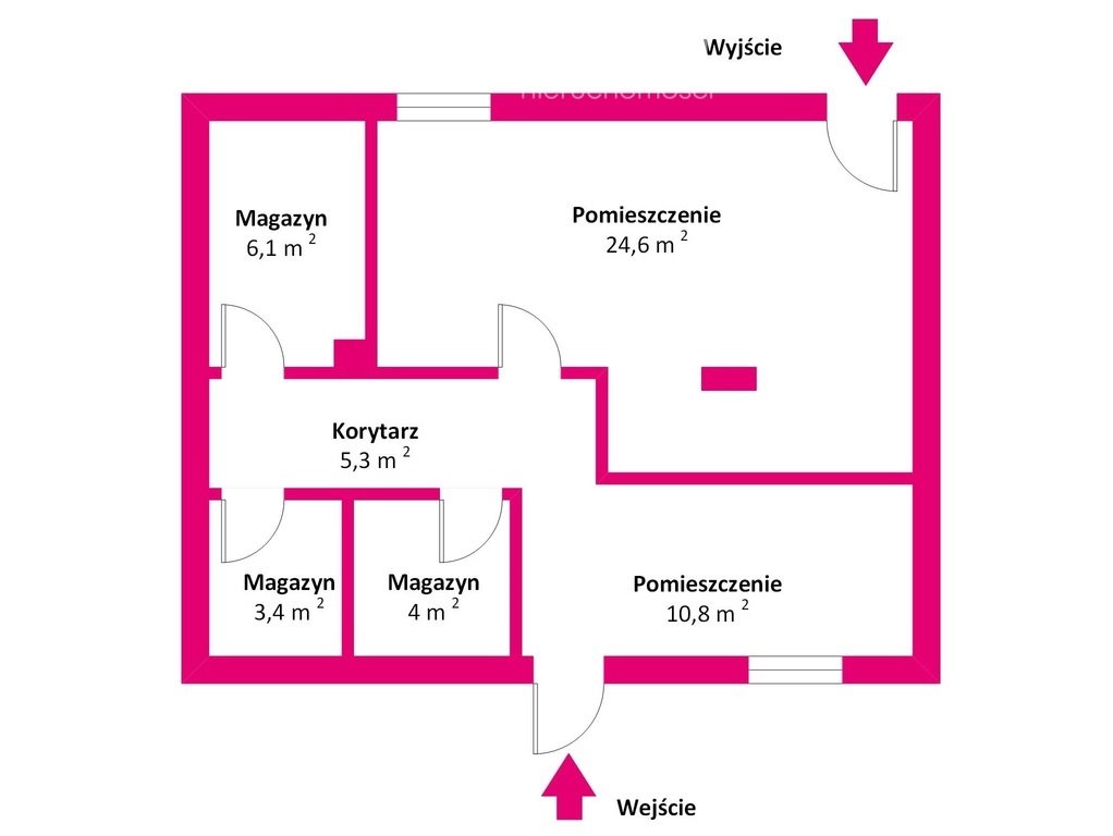 Lokal użytkowy na sprzedaż Myślice  58m2 Foto 1