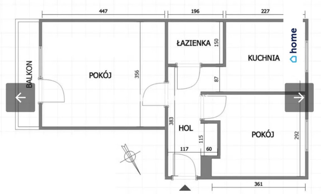 Mieszkanie dwupokojowe na sprzedaż Kraków, Bieńczyce, Bieńczyce, Osiedle Albertyńskie  41m2 Foto 8