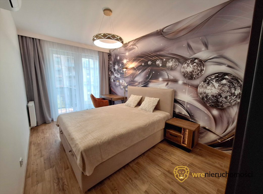 Mieszkanie dwupokojowe na wynajem Wrocław, Popowice, Białowieska  43m2 Foto 1