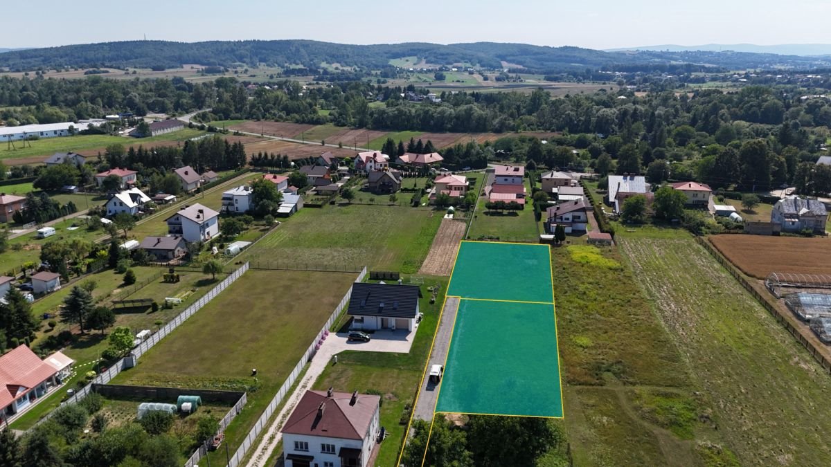 Dwie ustawne działki pod dom w Jedliczu - warunki zabudowy. Jedlicze, Topolowa  1 000m2 Foto 1