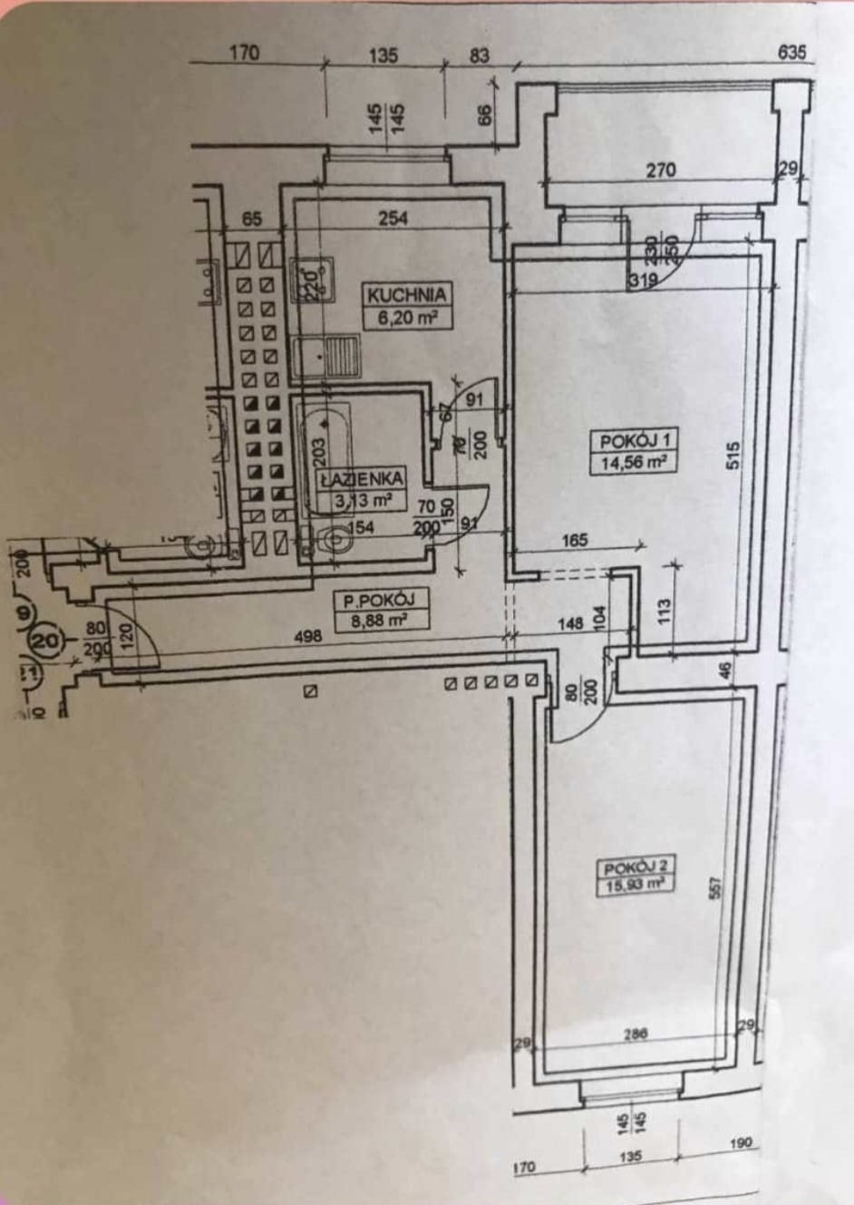 Mieszkanie dwupokojowe na sprzedaż Kraków, Nowa Huta, Nowa Huta, os. Centrum C  48m2 Foto 10