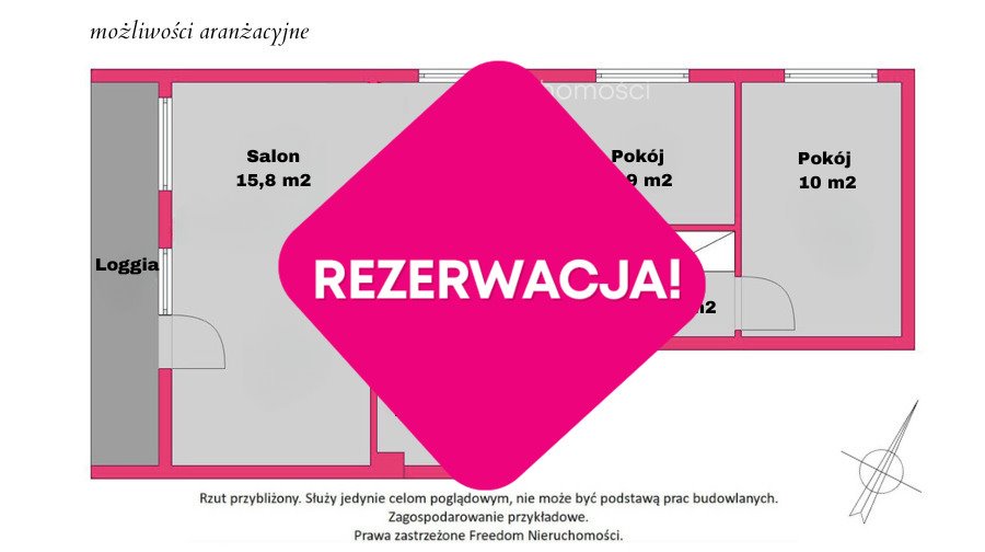 Mieszkanie trzypokojowe na sprzedaż Warszawa, Ochota, Grójecka  52m2 Foto 9