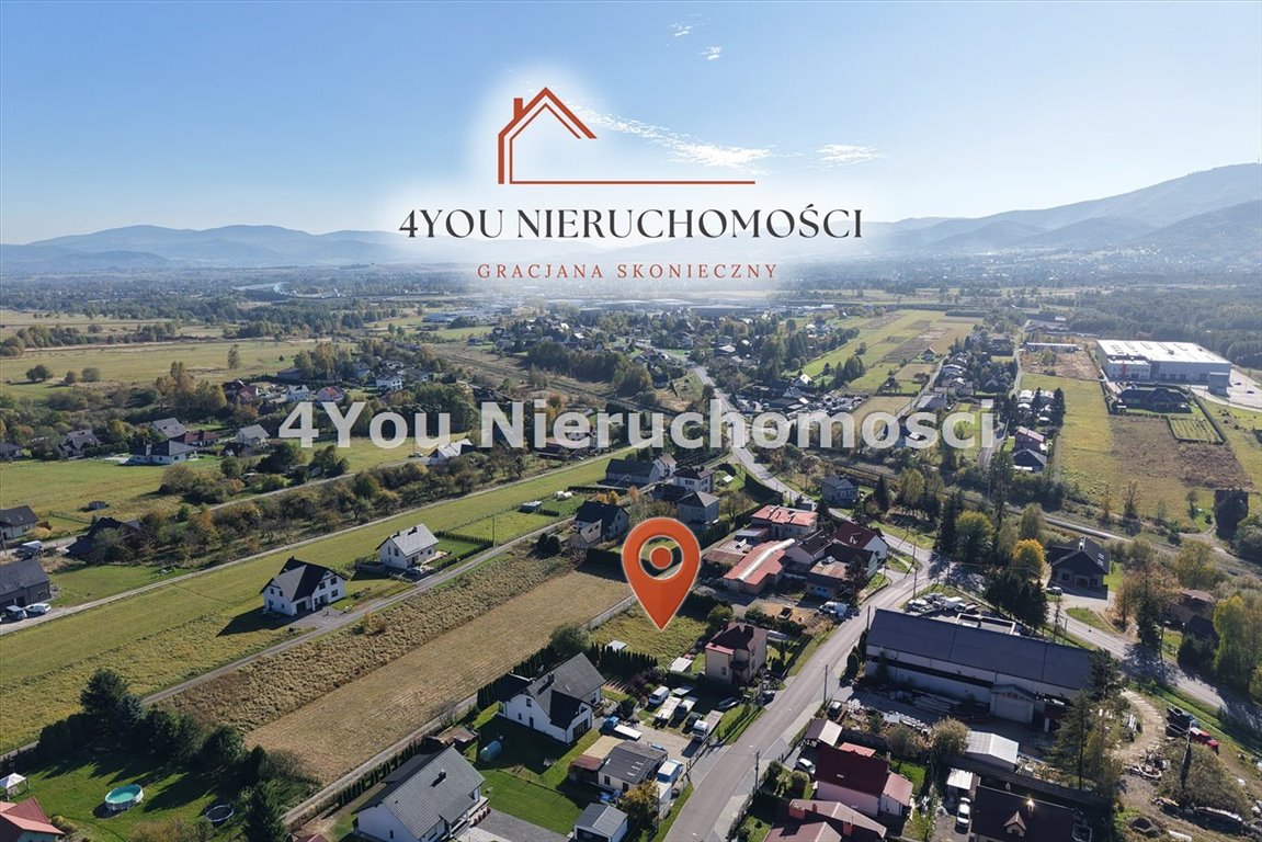 Sprzedam działkę 813 m² z widokiem na góry w Wilkowicach Wilkowice  813m2 Foto 1