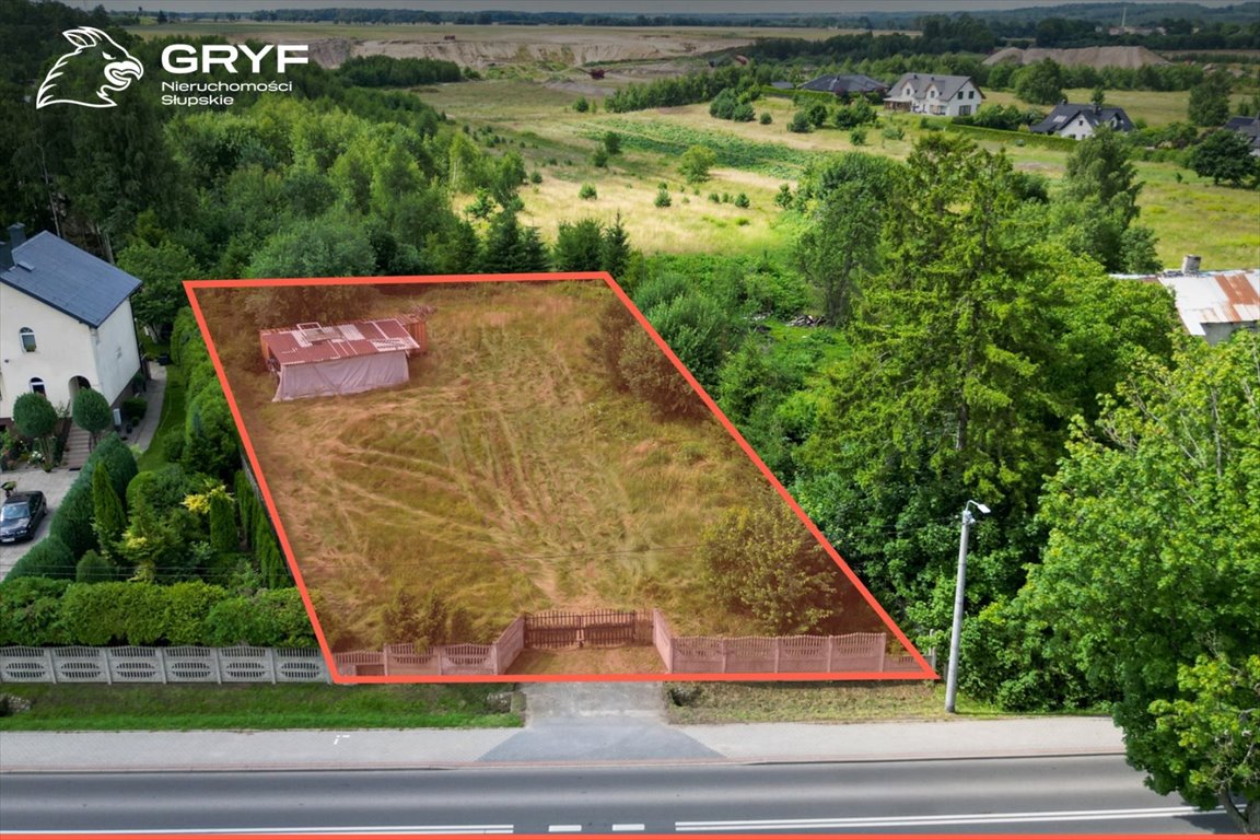 Do sprzedania działka 2000 m² z mediami w Głobinie Głobino, Główna  2 000m2 Foto 1