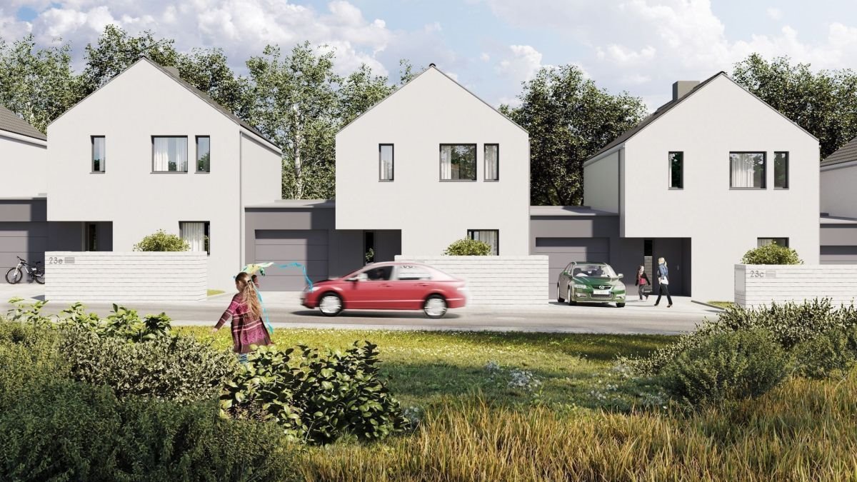 Nowoczesny dom szeregowy 136 m² z ogrodem i garażem Siemianowice Śląskie  136m2 Foto 1