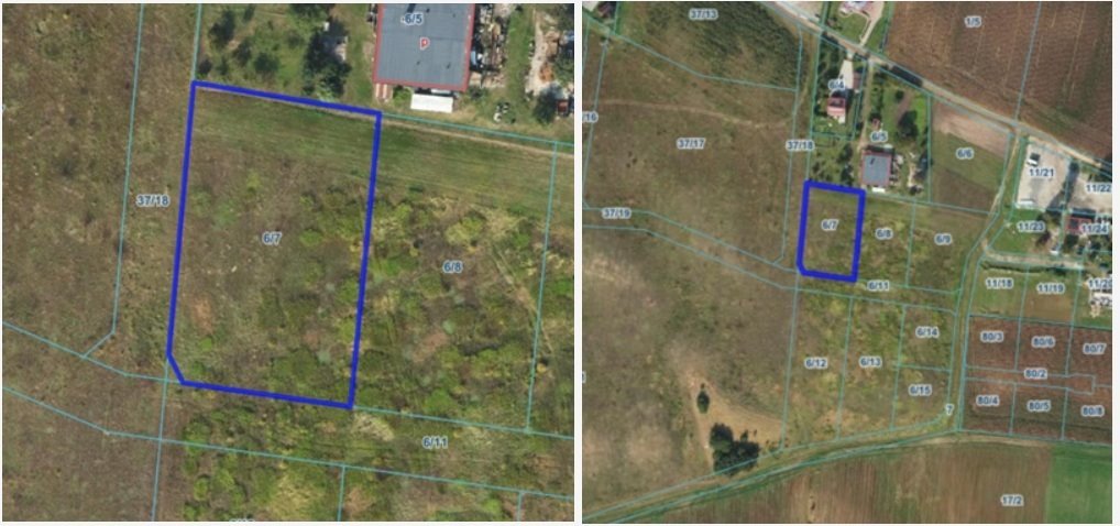 Do sprzedania działka 2 236 m² w Dankowie z planem zabudowy Dankowo  2 236m2 Foto 1