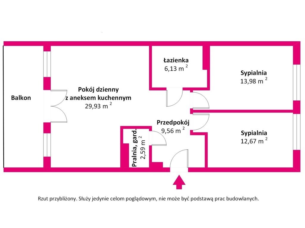 Mieszkanie trzypokojowe na sprzedaż Warszawa, Ursus, Dzieci Warszawy  75m2 Foto 5