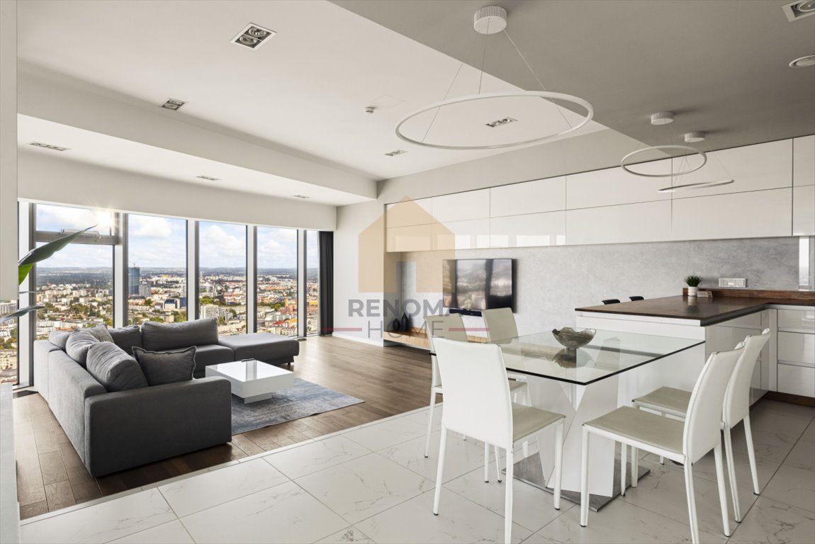 Apartament 98 m² na 33. piętrze Sky Tower (Wrocław) Wrocław, Krzyki, Gwiaździsta  98m2 Foto 1