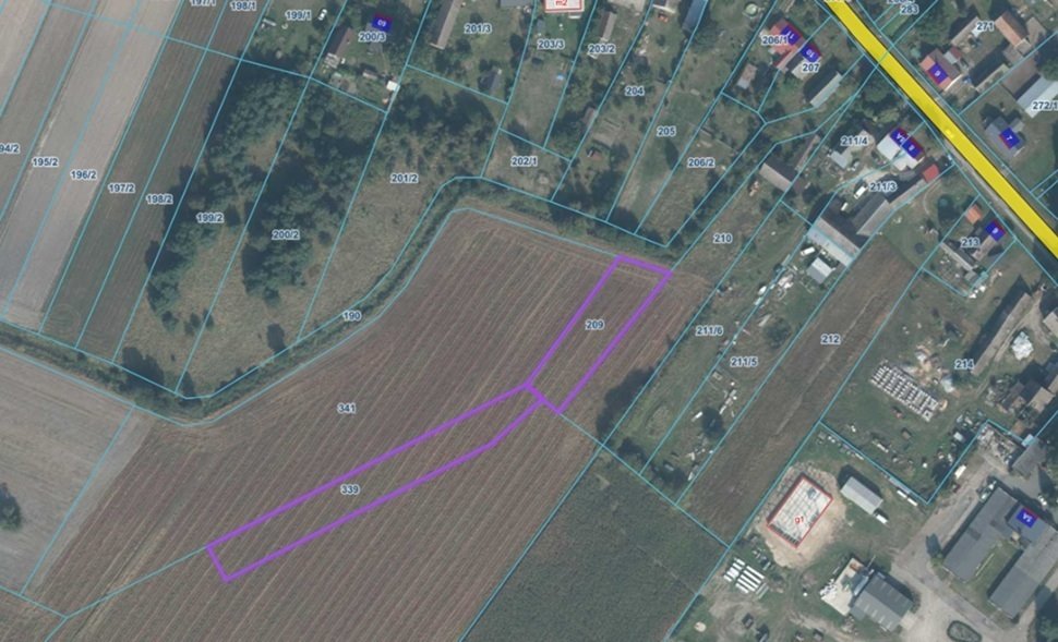 Działka rolna 4000 m² w Nowej Wsi - polecam Nowa Wieś  4 000m2 Foto 1