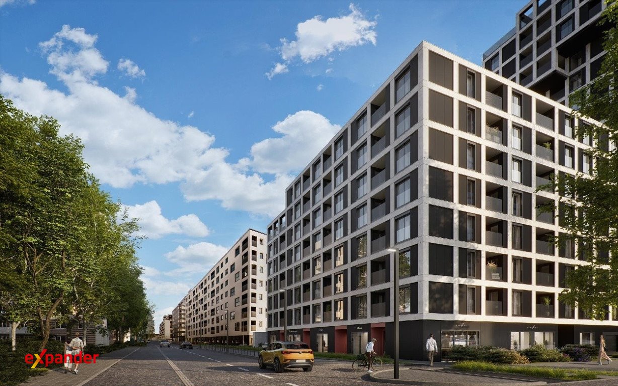 Nowoczesna kawalerka 37 m² z loggią w prestiżowej inwestycji polecam! Wrocław, Powstańców Śląskich, Gwiaździsta  37m2 Foto 1
