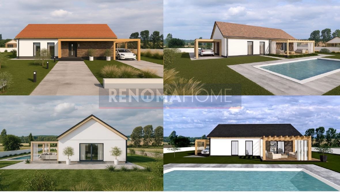 Działka 1117 m² z projektem domu w Dębicach, media, urokliwe otoczenie Środa Śląska  1 117m2 Foto 1